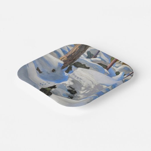 Akseli Gallen-Kallela - Lair of the Lynx Papieren Bordje (Gebogen)