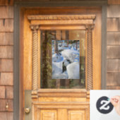 Akseli Gallen-Kallela - Lair of the Lynx Raamsticker (Huis Deur)