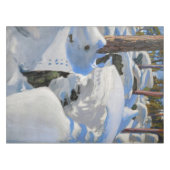 Akseli Gallen-Kallela - Lair of the Lynx Tafelkleed (Voorkant (Horizontaal))