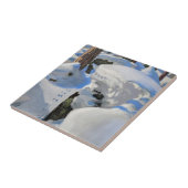 Akseli Gallen-Kallela - Lair of the Lynx Tegeltje (Zijkant)