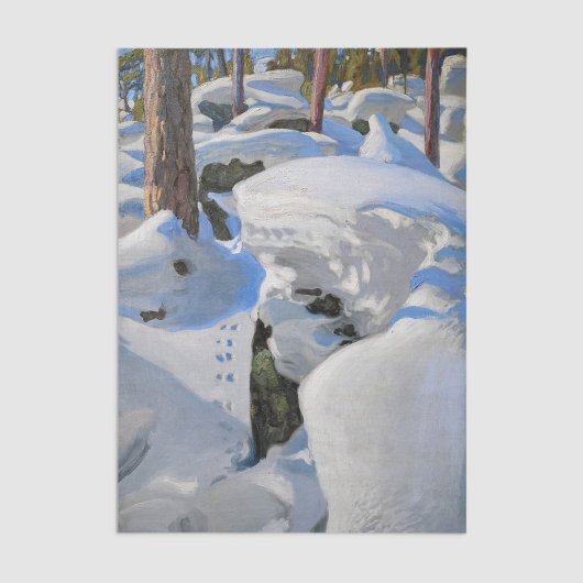 Akseli Gallen-Kallela - Lair of the Lynx Tissuepapier