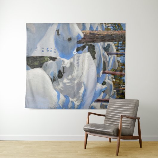 Akseli Gallen-Kallela - Lair of the Lynx Wandkleed (In Situ (horizontaal))