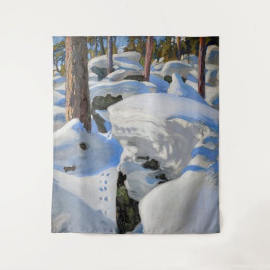 Akseli Gallen-Kallela - Lair of the Lynx Wandkleed (Voorkant)