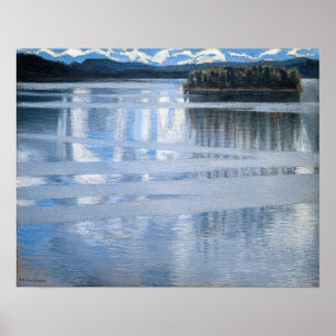 Akseli Gallen-Kallela - Lake Keitele Poster