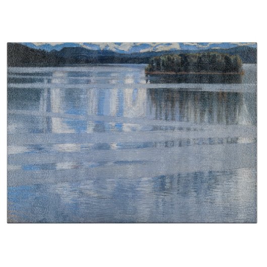 Akseli Gallen-Kallela - Lake Keitele Snijplank (Voorkant)