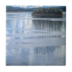 Akseli Gallen-Kallela - Lake Keitele Tegeltje