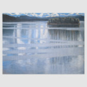 Akseli Gallen-Kallela - Lake Keitele Tissuepapier (Voorkant)