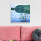 Akseli Gallen-Kallela - Lente Nacht Canvas Afdruk (Insitu (Woonkamer))