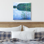 Akseli Gallen-Kallela - Lente Nacht Canvas Afdruk (Insitu (Slaapkamer))