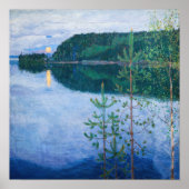 Akseli Gallen-Kallela - Lente Nacht Poster (Voorkant)