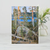 Akseli Gallen-Kallela - Meer in de natuur Bedankkaart (Staand voorkant)