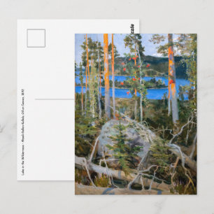 Akseli Gallen-Kallela - Meer in de natuur Briefkaart