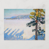 Akseli Gallen-Kallela - Ruovesi-meer in de winter Briefkaart (Voorkant)