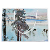 Akseli Gallen-Kallela - Skaters nabij Kalela Shore Groot Cadeauzakje (Voorkant)