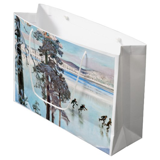 Akseli Gallen-Kallela - Skaters nabij Kalela Shore Groot Cadeauzakje (Voorkant Gekanteld)