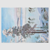 Akseli Gallen-Kallela - Skaters nabij Kalela Shore Tissuepapier (Voorkant)