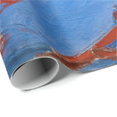 Akseli Gallen-Kallela - Skiers Cadeaupapier (Rol Hoek)