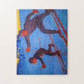 Akseli Gallen-Kallela - Skiers Legpuzzel (Verticaal)