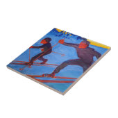 Akseli Gallen-Kallela - Skiërs Tegeltje (Zijkant)