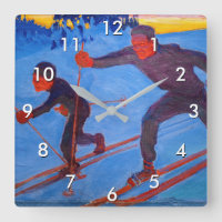Akseli Gallen-Kallela - Skiers