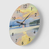 Akseli Gallen-Kallela - Sunset over het Ruovesi-me Grote Klok (Hoek)