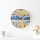 Akseli Gallen-Kallela - Sunset over het Ruovesi-me Grote Klok (Huis)