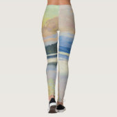 Akseli Gallen-Kallela - Sunset over het Ruovesi-me Leggings (Achterkant)