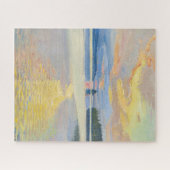 Akseli Gallen-Kallela - Sunset over het Ruovesi-me Legpuzzel (Horizontaal)