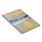 Akseli Gallen-Kallela - Sunset over het Ruovesi-me Notitieboek (Rechterzijde)