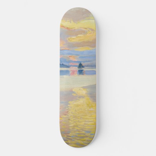 Akseli Gallen-Kallela - Sunset over het Ruovesi-me Persoonlijk Skateboard (Voorkant)