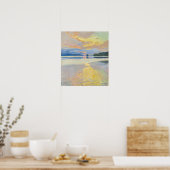 Akseli Gallen-Kallela - Sunset over het Ruovesi-me Poster (Keuken)