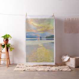 Akseli Gallen-Kallela - Sunset over het Ruovesi-me Stof