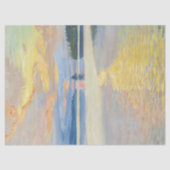 Akseli Gallen-Kallela - Sunset over het Ruovesi-me Tissuepapier (Voorkant)