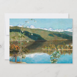 Akseli Gallen-Kallela - Thunderclouds on Horizon Bedankkaart