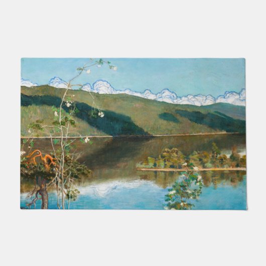 Akseli Gallen-Kallela - Thunderclouds on Horizon Deurmat (Voorkant)