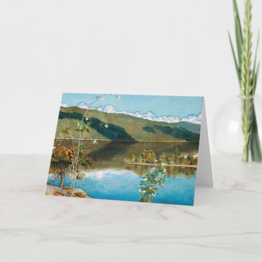 Akseli Gallen-Kallela - Thunderclouds on Horizon Kaart (Voorkant)