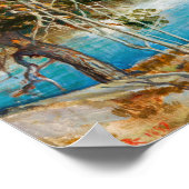 Akseli Gallen-Kallela - Thunderclouds on Horizon Poster (Hoek)