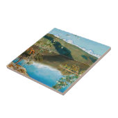 Akseli Gallen-Kallela - Thunderclouds on Horizon Tegeltje (Zijkant)