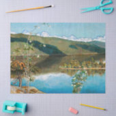 Akseli Gallen-Kallela - Thunderclouds on Horizon Tissuepapier (Craft)