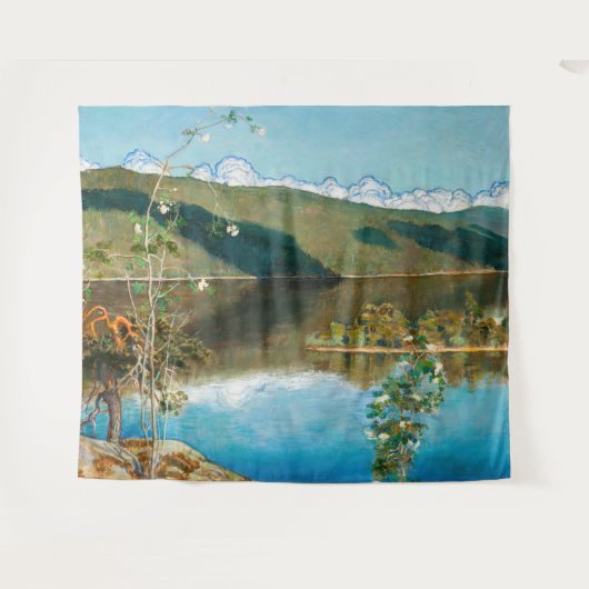 Akseli Gallen-Kallela - Thunderclouds on Horizon Wandkleed (Voorkant (horizontaal))