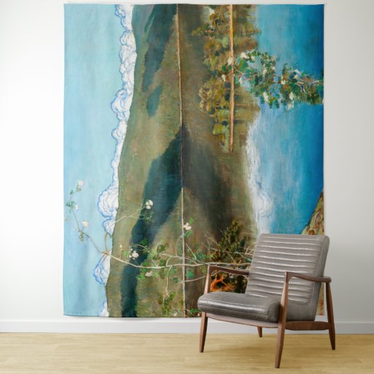 Akseli Gallen-Kallela - Thunderclouds on Horizon Wandkleed (In situ)