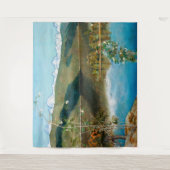 Akseli Gallen-Kallela - Thunderclouds on Horizon Wandkleed (Voorkant)