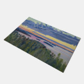 Akseli Gallen-Kallela - Uitzicht over een meer bij Deurmat (Schuin)