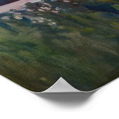 Akseli Gallen-Kallela - Uitzicht over een meer bij Poster (Hoek)