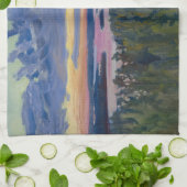 Akseli Gallen-Kallela - Uitzicht over een meer bij Theedoek (Gevouwen)