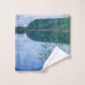 Akseli Gallen-Kallela - Voorjaarsnacht Bad Handdoek (Wasdoekje)