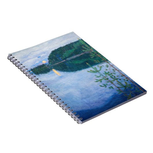 Akseli Gallen-Kallela - Voorjaarsnacht Notitieboek (Rechterzijde)