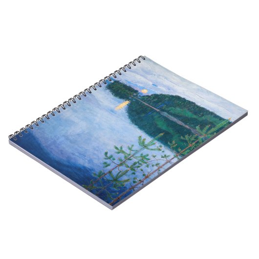 Akseli Gallen-Kallela - Voorjaarsnacht Notitieboek (Linkerzijde)