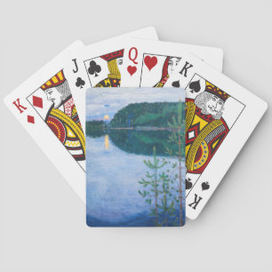 Akseli Gallen-Kallela - Voorjaarsnacht Pokerkaarten