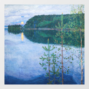 Akseli Gallen-Kallela - Voorjaarsnacht Raamsticker